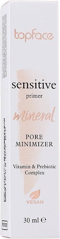 TopFace Sensitive Primer Mineral Pore Minimizer Праймер для обличчя - фото N1