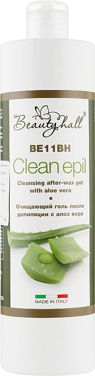 Beautyhall Очищувальний гель після депіляції з алое вера Clean Epil Cleansing After-Wax Gel - фото N1