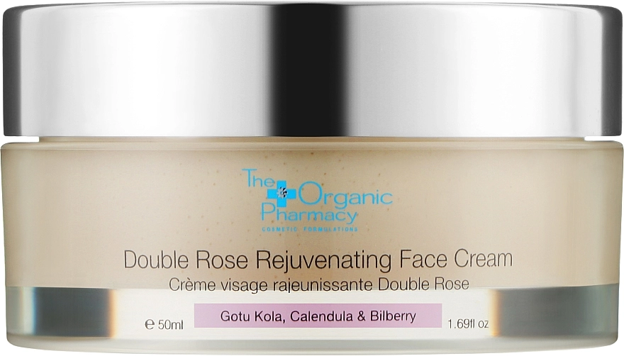 The Organic Pharmacy Омолоджувальний денний крем для обличчя Double Rose Rejuvenating Face Cream - фото N1
