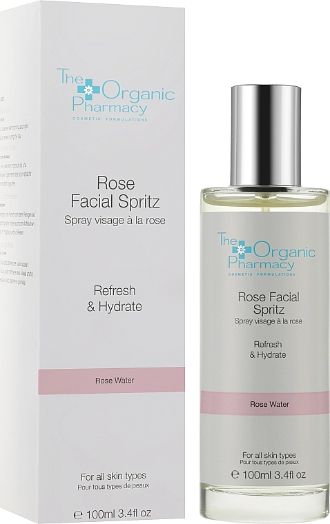 The Organic Pharmacy Спрей для лица Rose Facial Spritz - фото N2