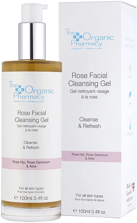 The Organic Pharmacy Очищающий гель для лица Rose Facial Cleansing Gel - фото N1