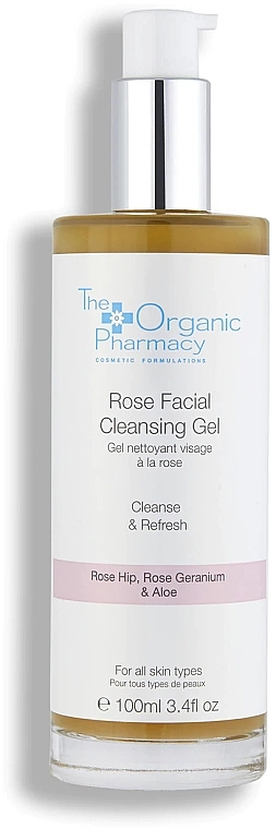 The Organic Pharmacy Очищающий гель для лица Rose Facial Cleansing Gel - фото N2