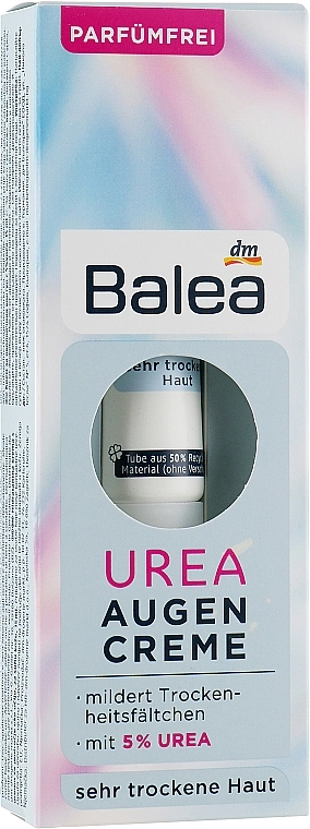 Balea Крем для кожи вокруг глаз с косметической мочевиной Urea Eye Cream - фото N2