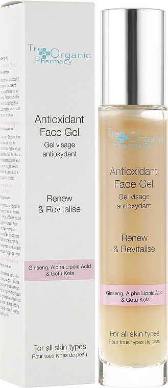 Антиоксидантний гель для обличчя - The Organic Pharmacy Antioxidant Face Gel, 35 мл - фото N2