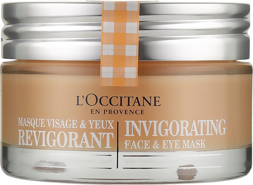 L'Occitane Восстанавливающая маска для лица Invigorating Face & Eye Mask - фото N1