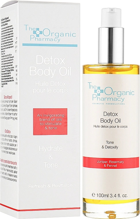 The Organic Pharmacy Антицеллюлитное масло для тела Detox Cellulite Body Oil - фото N2