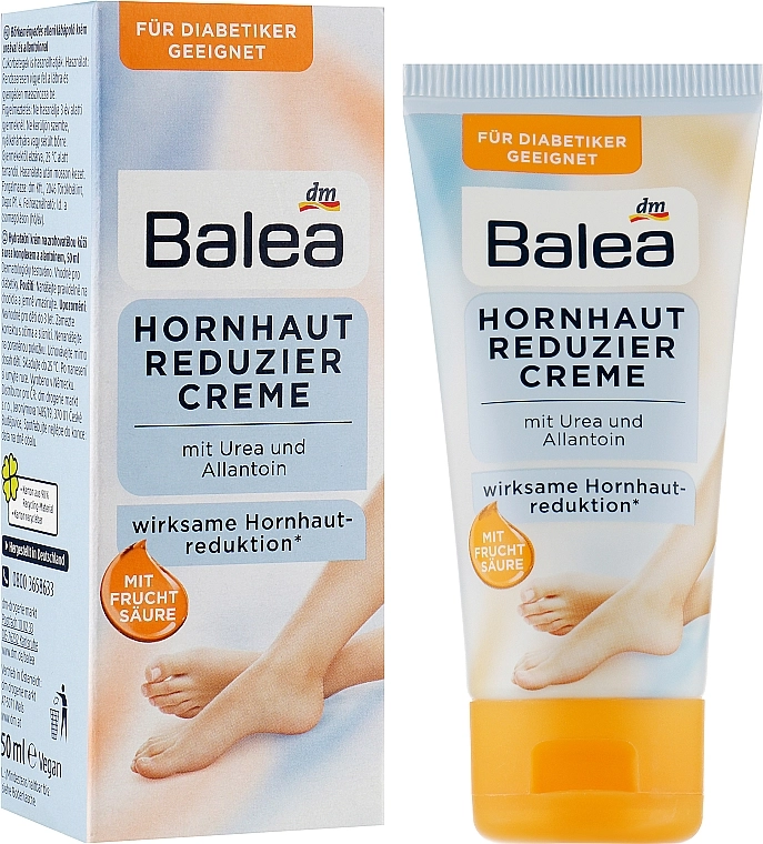 Balea Крем для зменшення сухості шкіри ніг Hornhaut Reduzier Foot Cream - фото N1