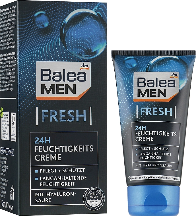 Balea Зволожувальний крем Men Fresh Cream - фото N1