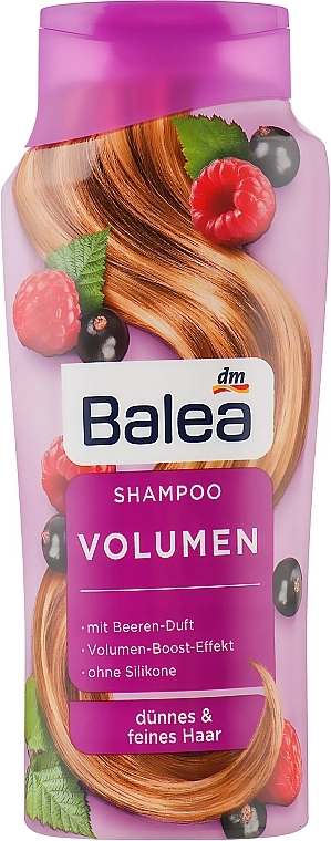 Balea Шампунь для об'єму волосся без силіконів Shampoo Volumen - фото N2