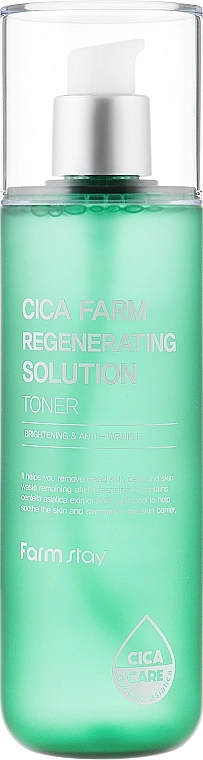 FarmStay Тонер для лица с центеллой Cica Farm Regenerating Solution Toner - фото N2