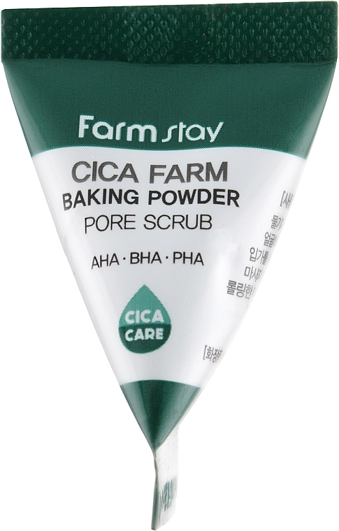 FarmStay Скраб для обличчя з центелою Cica Farm Baking Powder Pore Scrub - фото N4