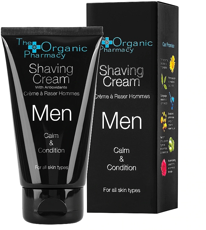 The Organic Pharmacy Крем для гоління Men Shaving Cream - фото N1