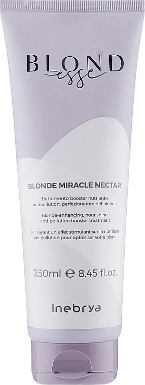 Inebrya Маска для волос оттенков блонд Blondesse Blonde Miracle Nectar - фото N1