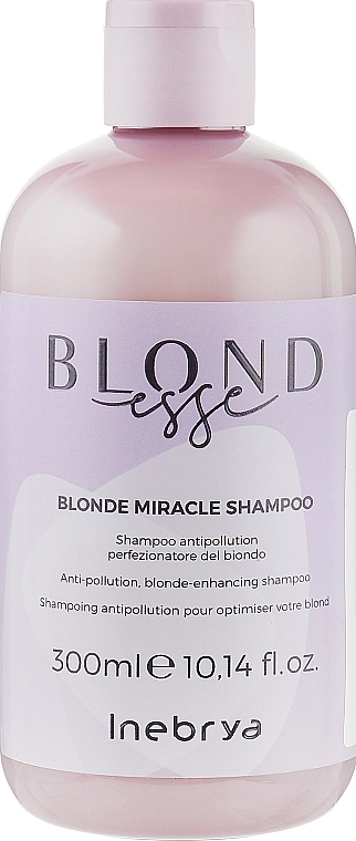 Inebrya Шампунь для оттенков блонд Blondesse Blonde Miracle Shampoo - фото N1