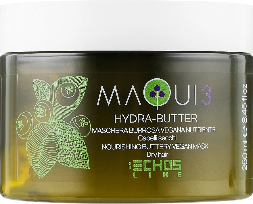 Echosline Питательная масляная маска для волос Maqui 3 Nourishing Buttery Vegan Mask - фото N1