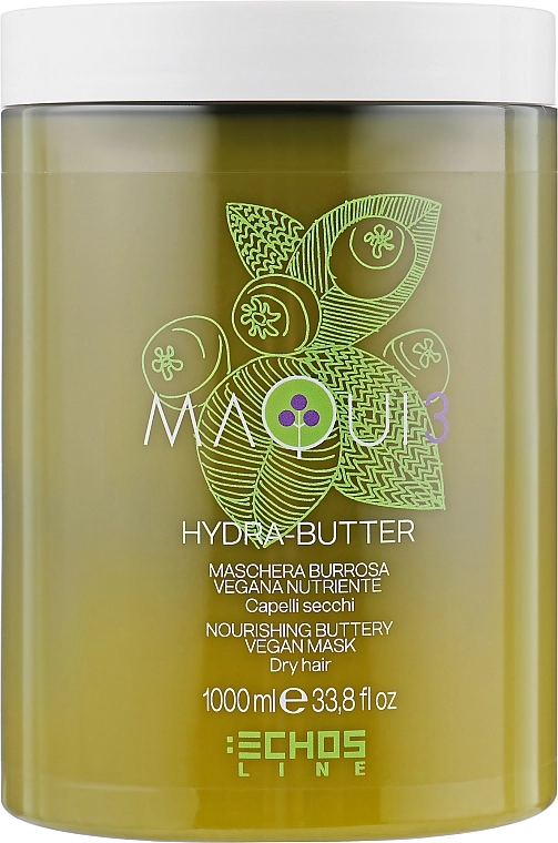 Echosline Живильна масляна маска для волосся Maqui 3 Nourishing Buttery Vegan Mask - фото N3