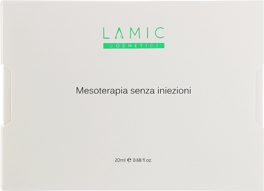 Lamic Cosmetici Безін'єкційна мезотерапія "Mesoterapia Senza Iniezioni" - фото N1