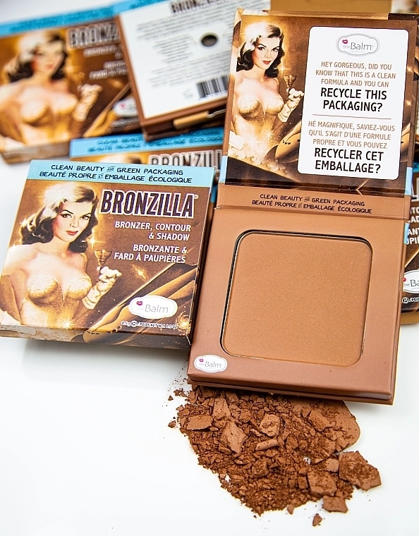 TheBalm Bronzilla Bronzer, Contour & Shadow Бронзер для лица - фото N4