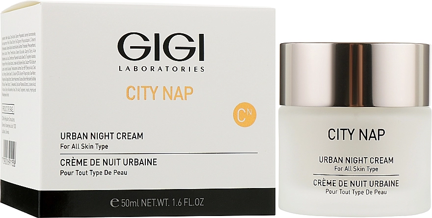 Gigi Крем нічний для обличчя City Nap Urban Night Cream - фото N2