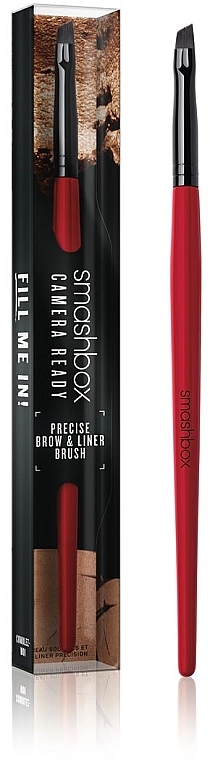 Smashbox Пензлик для очей і брів Precise Brow and Liner Brush - фото N1