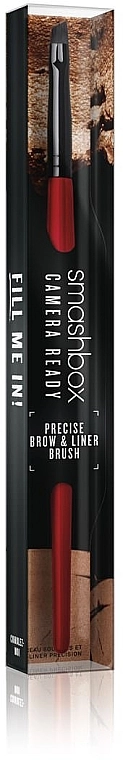 Smashbox Пензлик для очей і брів Precise Brow and Liner Brush - фото N2