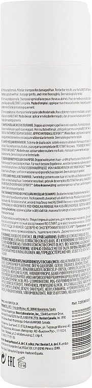 Revlon Professional Шампунь для відновлення волосся Restart Recovery Restorative Micellar Shampoo - фото N2