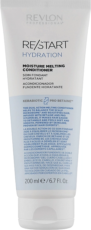 Revlon Professional Кондиціонер для зволоження волосся Restart Hydration Moisture Melting Conditioner - фото N1