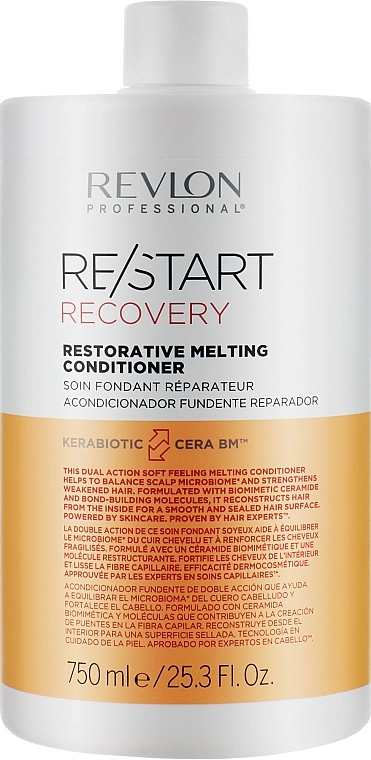 Revlon Professional Кондиціонер для відновлення волосся Restart Recovery Restorative Melting Conditioner - фото N5