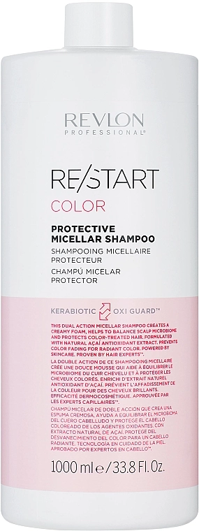 Revlon Professional Шампунь для фарбованого волосся Restart Color Protection Shampoo - фото N2