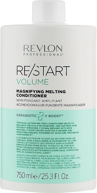 Revlon Professional Кондиціонер для об'єму волосся Restart Volume Magnifying Melting Conditioner - фото N3