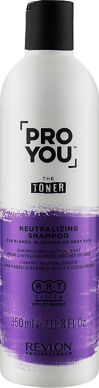 Revlon Professional Шампунь для блондированных волос Pro You The Toner Shampoo - фото N3