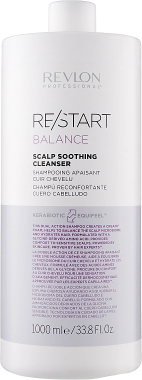 Revlon Professional Шампунь для глибокого очищення Restart Balance Scalp Soothing Cleanser - фото N1