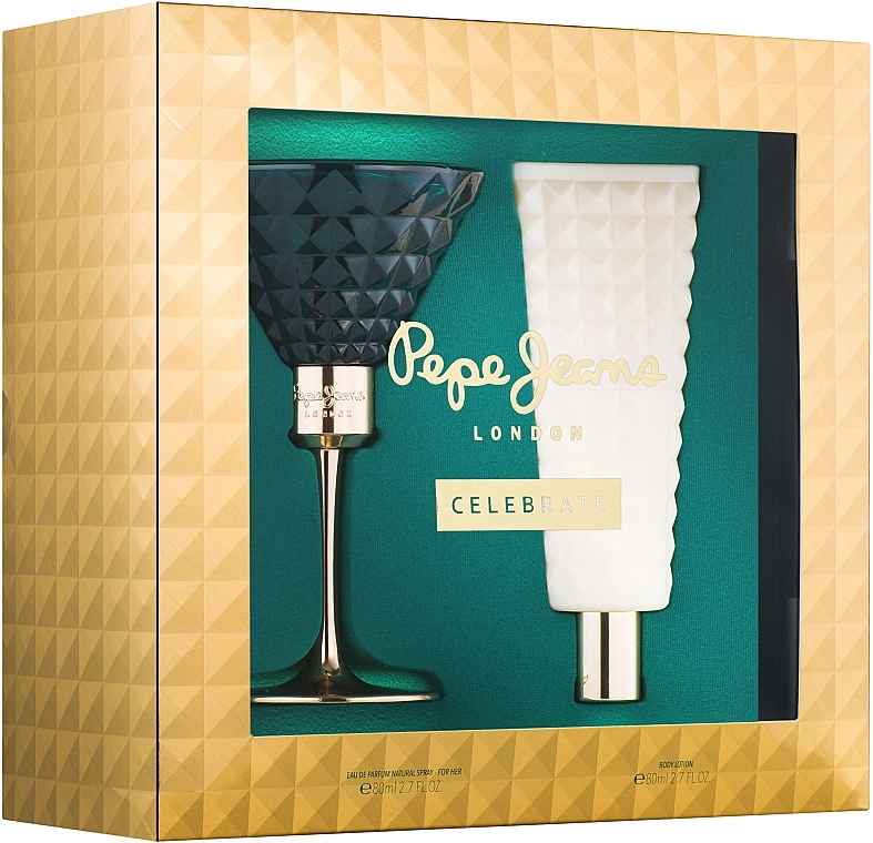 Pepe Jeans Celebrate For Her Набор (edp/80ml + b/lot/80ml) - фото N1