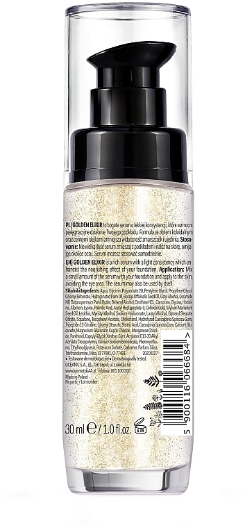 AA Сироватка для обличчя Cosmetics Filler Pro 3 Age System Golden Elixir Foundation Mixing Serum - фото N2