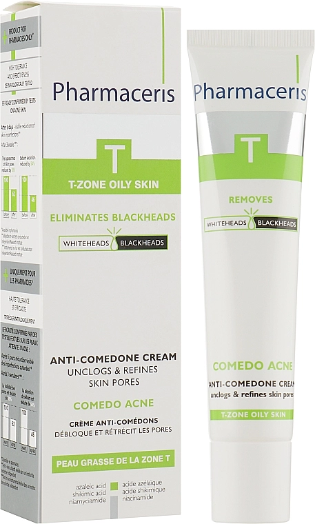 Pharmaceris Крем від прищів і чорних цяток T Anti-comedone Cream - фото N2