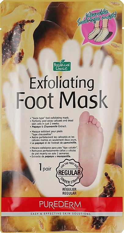 Purederm Пилинг носочки для ног Exfoliating Foot Mask - фото N1