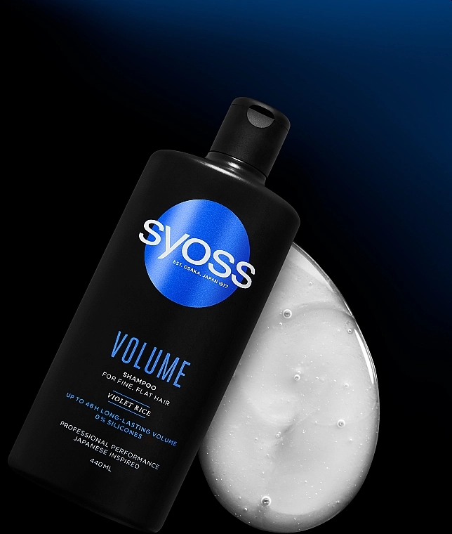 SYOSS Шампунь для об'єму волосся Volume Violet Rice Shampoo - фото N5