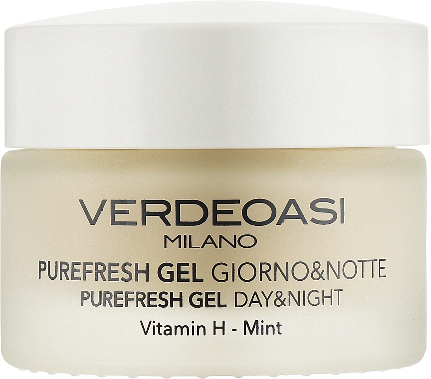 Verdeoasi Очищающий и увлажняющий дневной и ночной гель для лица Purefresh Gel Day&Night - фото N1