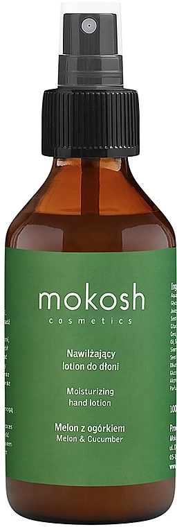 Mokosh Cosmetics Лосьйон для рук "Диня і огірок" Moisturizing Hand Lotion Melon & Cucumber - фото N1