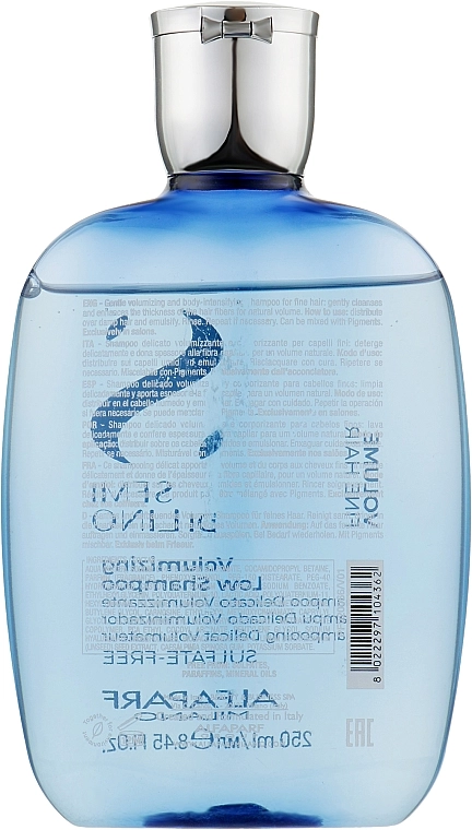 Alfaparf Шампунь для тонких волос Semi Di Lino Volume Volumizing Low Shampoo - фото N2