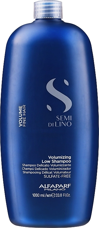 Alfaparf Шампунь для тонкого волосся Semi Di Lino Volume Volumizing Low Shampoo - фото N3