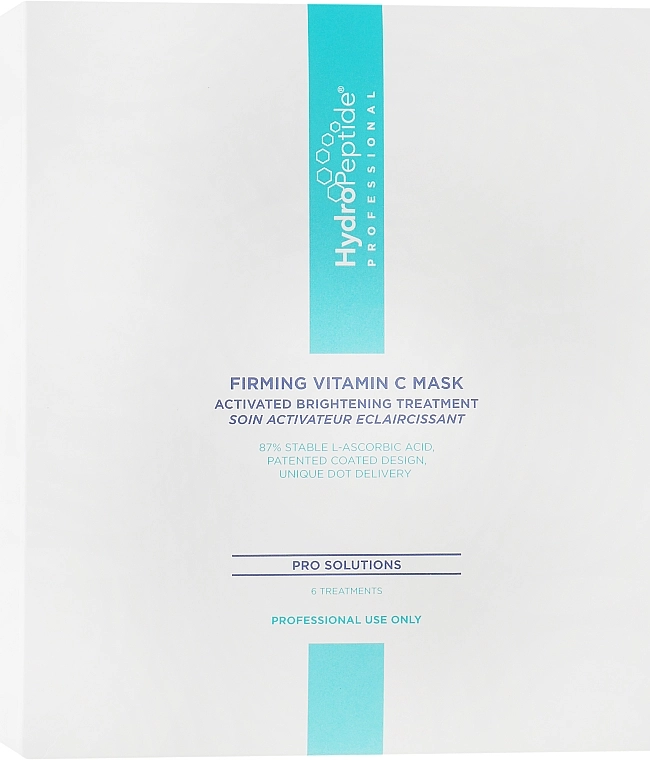 HydroPeptide Зміцнювальна маска з 87% вітаміном С Firming Vitamin C Mask - фото N1