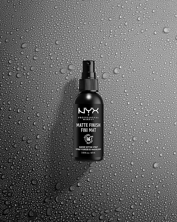 NYX Professional Makeup Matte Finish Long Lasting Setting Spray Спрей-фіксатор для макіяжу з матовим фінішем - фото N6