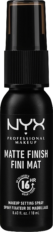 NYX Professional Makeup Matte Finish Long Lasting Setting Spray (мініатюра) Спрей-фіксатор для макіяжу з матовим фінішем - фото N1