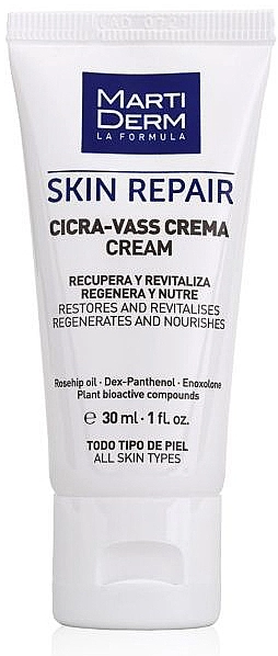 MartiDerm Відновлювальний крем для тіла Skin Repair Cicra-Vass Cream - фото N1