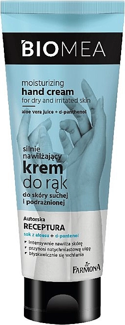 Farmona Moisturizing Hand Cream Biomea Moisturizing Hand Cream - фото N1