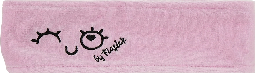 Floslek Косметическая повязка на голову, розовая - фото N1