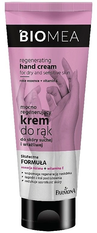 Farmona Восстанавливающий крем для рук Biomea Regenerating Hand Cream - фото N1