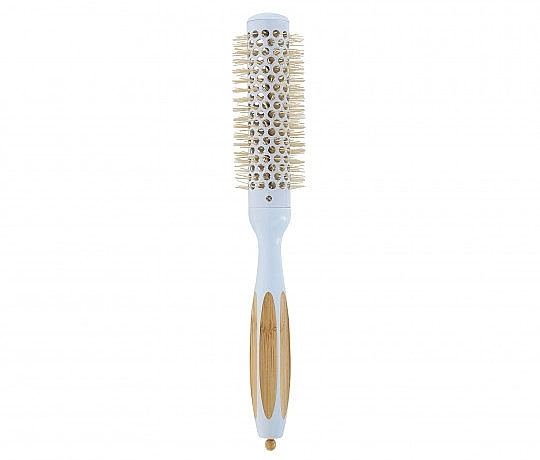 Ilu Кругла щітка для волосся Hair Brush BambooM Round 25 mm - фото N1