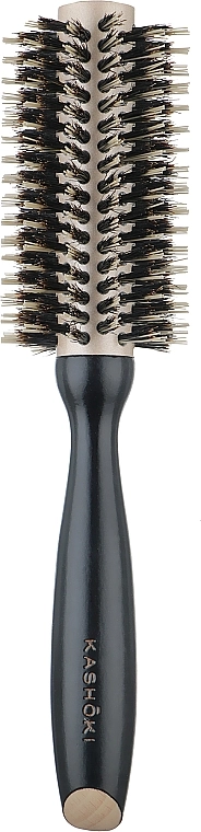 Kashoki Кругла щітка для волосся, 22 мм Hair Brush Natural Beauty - фото N1